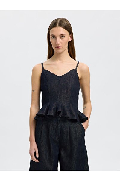 Selected Femme Trägertop Denim