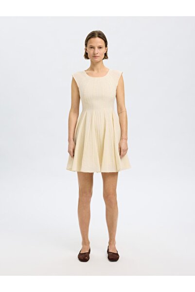 Selected Femme Minikleid Flügelärmel