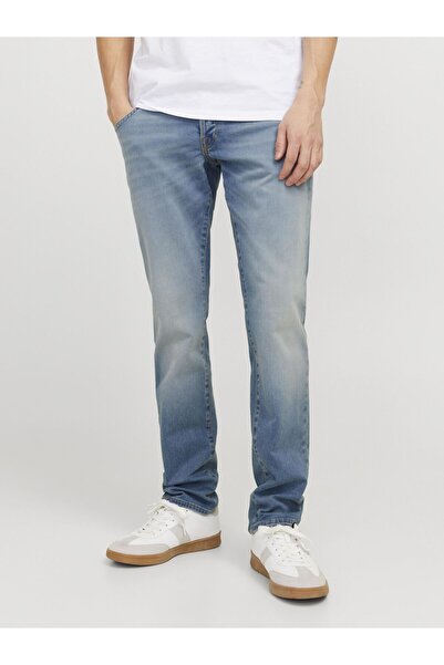 Jack & Jones Τζιν με στενή γραμμή JJIMIKE JJFOX I.K. GE 423 SN Τζιν με κωνική...