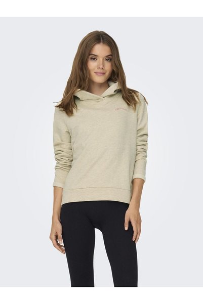 ONLY Onpshau Ls Hood Embr Brush Damen-Sweatshirt