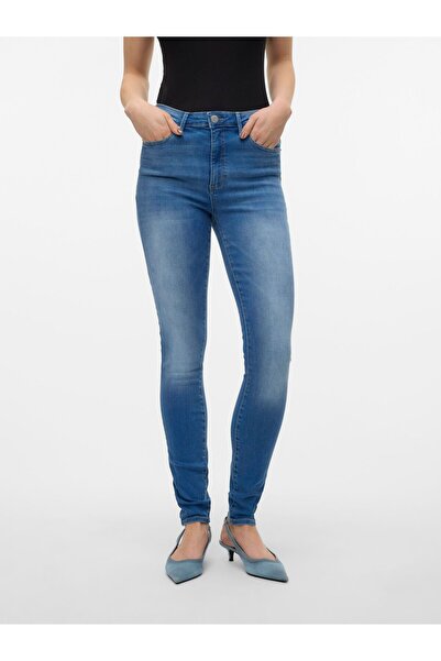 Vero Moda Skinny Jeans VMSOPHIA Hohe Taille Skinny Fit Jeans