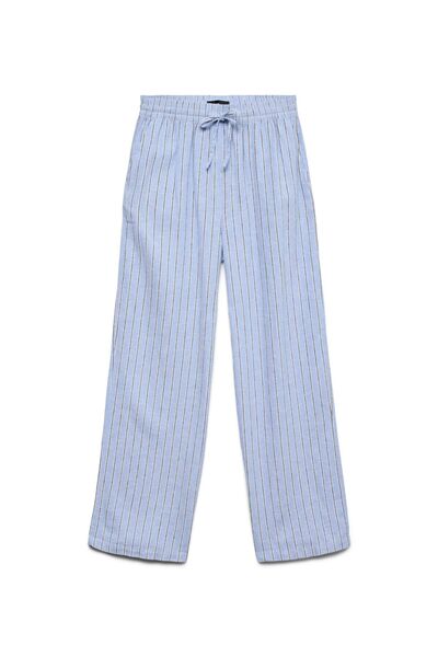 Vero Moda Hose mit weitem Beinschnitt VMLINN Mittlere Taille Hose