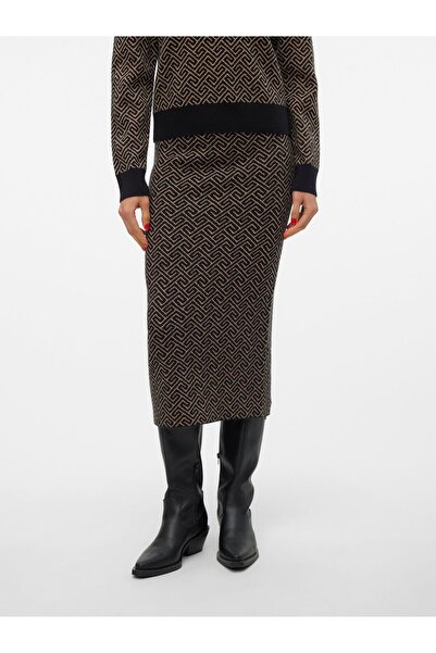 Vero Moda Rock VMARIA Hohe Taille Langer Rock