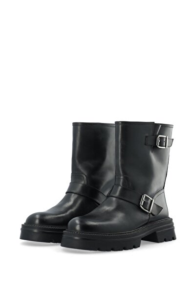 Bianco Stiefeletten mit Schnallen BIAMELLA