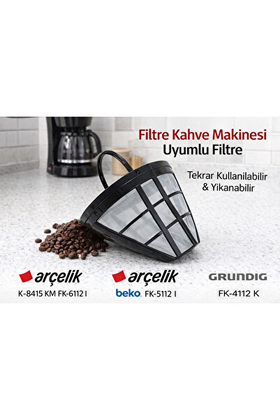 Arçelik K - 8415 Km Filtre Kahve Makinesi Filtre Süzgeci