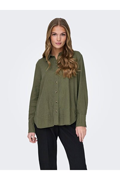 JDY Hemd JDYSAY Leinen Hemd