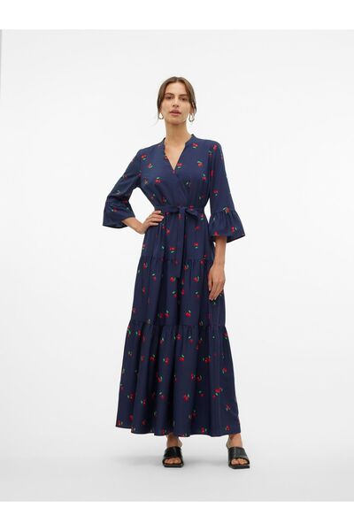 Vero Moda Kleid VMZERA Langes Kleid