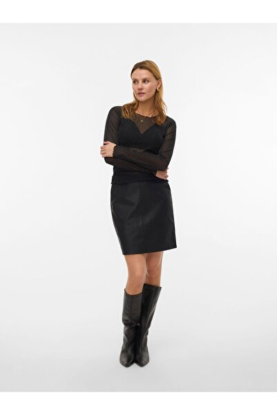 Vero Moda Kunstlederrock VMIDA Minirock