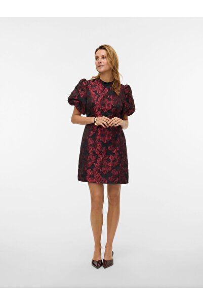 Vero Moda Žakárové šaty VMJACQUELINE Krátké šaty