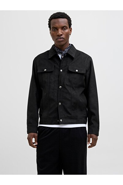 Jack & Jones Premium Kunstwildlederjacke Kunstwildlederjacke