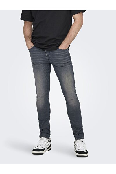 Only & Sons Slim Fit Jeans ONSLOOM Niedrige Taille Slim Fit Jeans