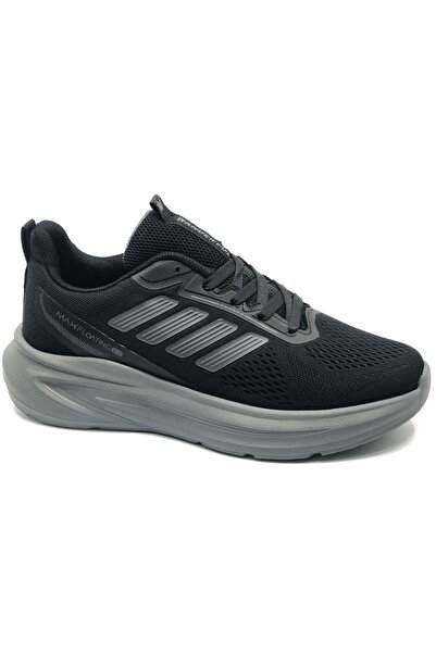 Kids Club Shoes واندرفول 4341 حذاء رياضي رجالي أسود-رمادي