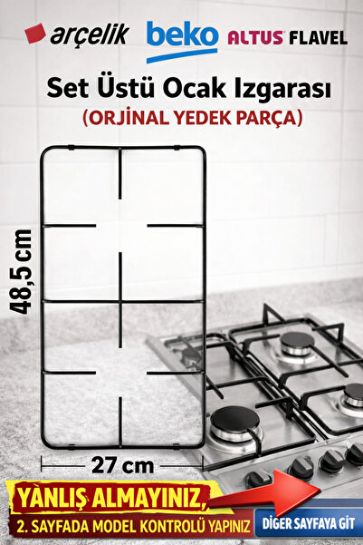 Arçelik Set Üstü Ocak Izgarası