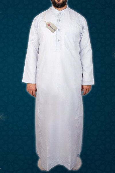 Hediyeleşin Ανδρικά ρούχα Fistan, Cellabiye, Namaz, Hac και Umre - ΛΕΥΚΟ