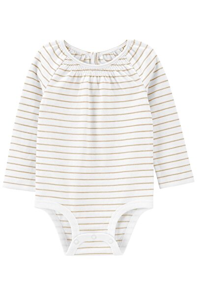 OshKosh بدلة طفلة بأكمام طويلة