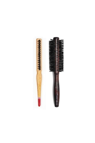 Skygo 408 - 690 Professional Fireproof Set Bun Hair Brush Set of 2