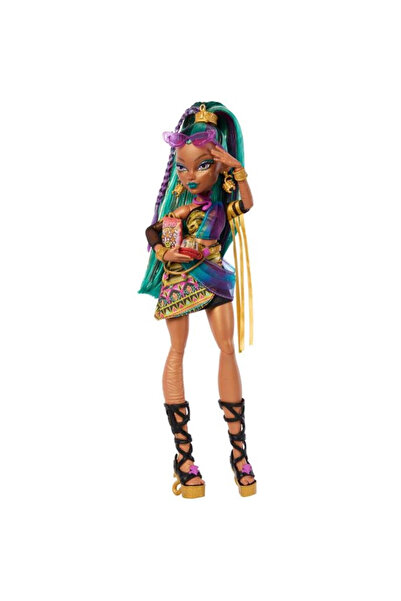 Barbie Monster High Mumya Elbisesiyle Nefera de Nile Bebek JDR48