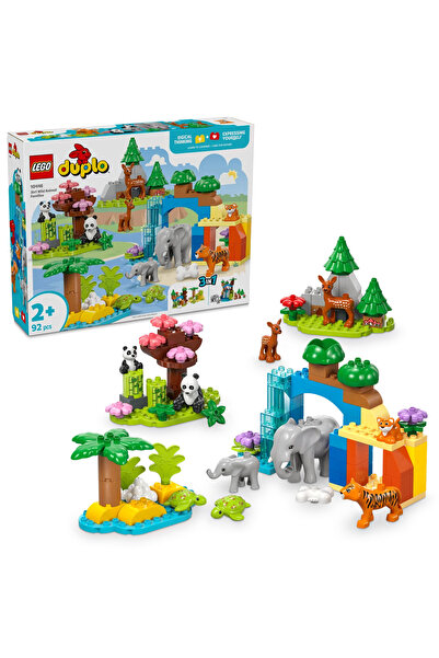 LEGO DUPLO Town 3in1 Wild Animal Families Set Learning Toy 10446