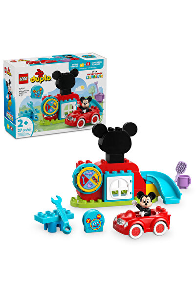 LEGO DUPLO | Disney Mickey Mouse Clubhouse & Car Set - Colour Sorting Toy wit...