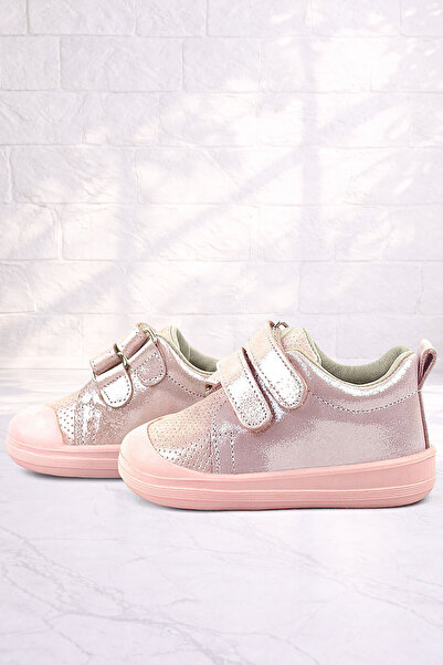 Rakerplus حذاء رياضي للأطفال من الجلد الطبيعي اللامع من سونيك