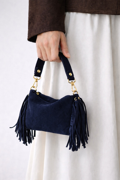 mèche atelier since 2024 Geantă de mână și de umăr pentru femei din piele int...