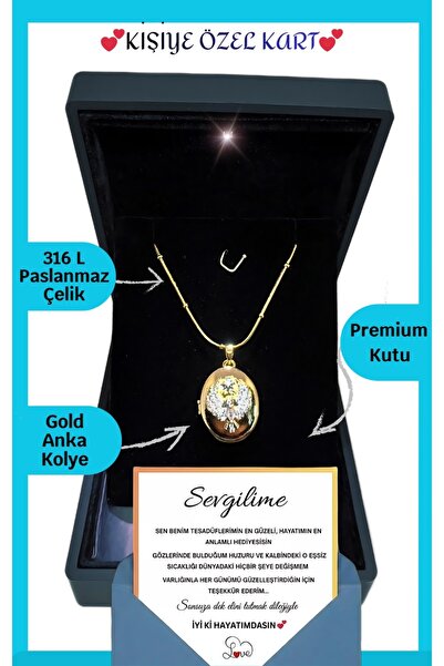 ganispe Kadınlar Gününe Özel "Sevgiliye" Anlamlı Not Işıklı Premium Kutuda Al...