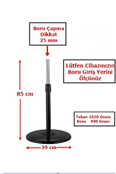 KUMTEL KTF 315 Vantilatör Ayak Seti Ayak Takımı KTF 315 Taban Ve Borusu . Bor...