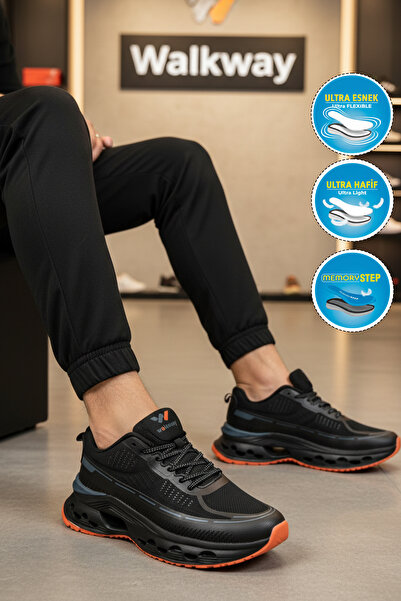 WALKWAY Fileli Memory Foam Erkek Spor Ayakkabı Novi M-25411 M