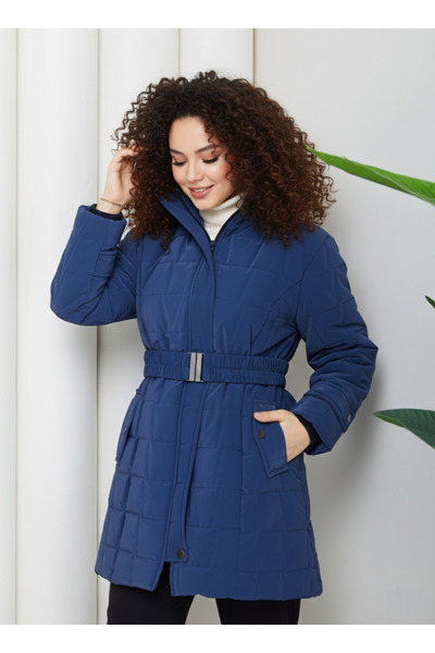 ESLEMNUR Nova fabric puffy coat 85cm