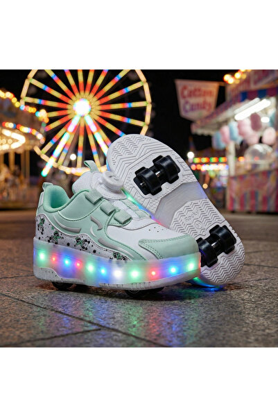 ROCKY Tekerlekli Paten Ayakkabı- su yeşili