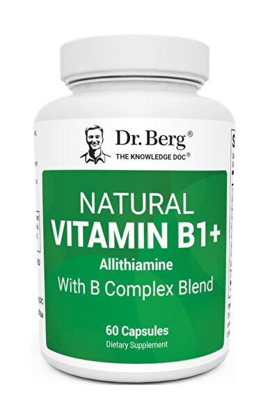 Dr. Berg Nutritionals , Natural B1 B6 B12 Complex Allithiamine B1, 8 Essentia...