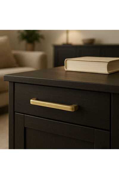 System Mobilya Kulbu Mat Altın 192mm Kulp 1 Adet (SY8640 0192 BB)