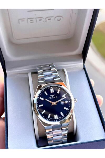 FERRO Steel Cord Engagement and Groom Watch 2 Years Warranty 3 Atm Water Resi...