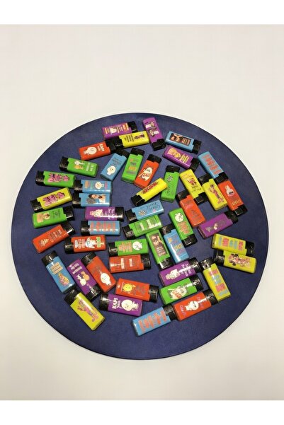 BK 5 ADET KARIŞIK GÖRSEL VE RENKLİ RÜZGARLI ÇAKMAK