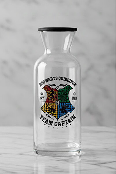Paşabahçe 43824 Cam 1260cc Harry Potter Hogwarts Quidditch Kapaklı Karaf Başu...