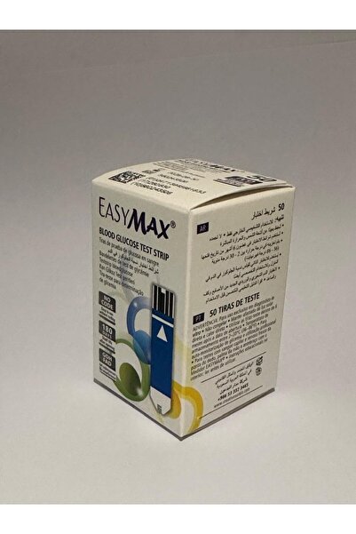 Easy Max شرائط اختبار نسبة السكر في الدم - 50 قطعة
