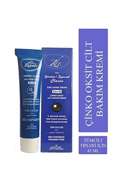 Kontes Bio Zdralive Çinko Oksit Cilt Bakım Kremi