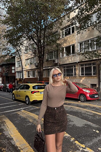 lizge giyim Boat Neck Cashmere Ultra Light Knitwear Sweater