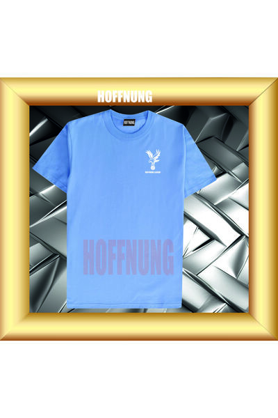 HOFFNUNG Unisex Short Sleeve Round Neck Hoffnunf League Printed Solid Color t...