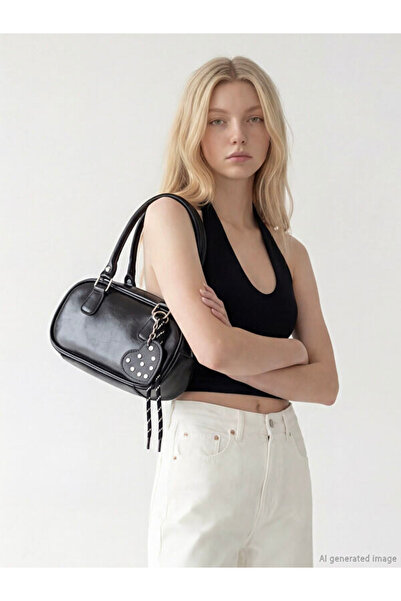 LC Waikiki Rmz Gi̇yi̇m Farkiyla Leather Look Women's Shoulder Bag