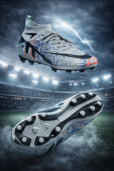 LALİGA Air Unisex Youth Sock Football Cleats for Turf and Grass