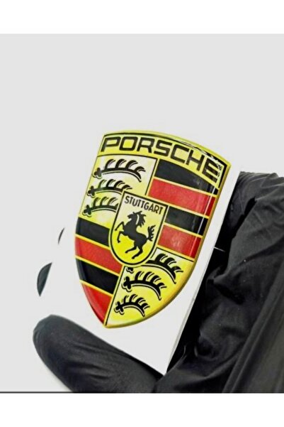 İŞCAN MOTOR PORSCHE LOGO DAMLA ETİKET 5x6cm