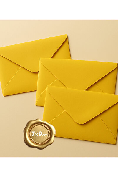 Bimotif Mala koverta, 7x9 cm, 50 komada (ŽUTA)