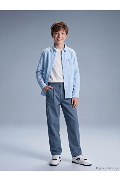 LC Waikiki Rmz Gi̇yi̇m Farkiyla Ke Linen Arışımlı Pi Pleated Rkek Children's ...