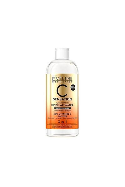 Eveline C Sensation Vit C Vitality Micellar Water 3In1 400Ml