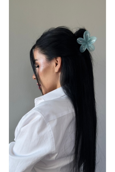 YOYYO Ženska kopča za kosu u obliku lotosa 11 cm, ženski dodatak za kosu