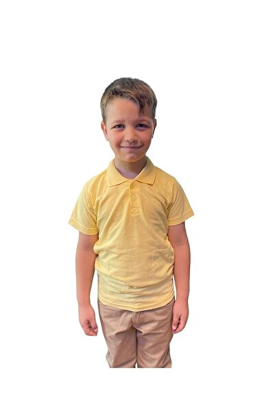 Nacar 23 Nisan Unısex Çocuk Polo Yaka Kısa Kol Okul T-shirt Gösteri Kıyafeti ...