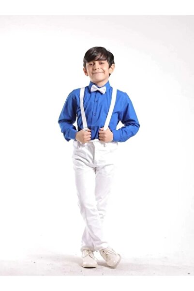 Nacar 23 Nisan Erkek Çocuk Dakron Kumaş Gösteri Gömleği 0-24