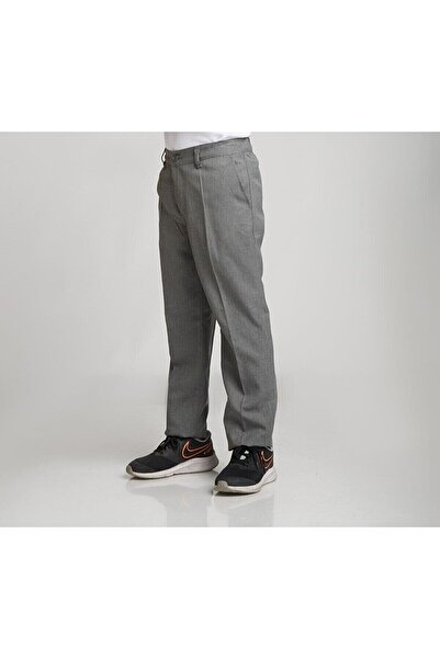 Nacar Çocuk Kumaş Okul Pantlonu Ayarlanabilir Bel Ilkokul Ortaokul