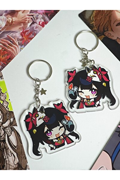 Yenaplanner حقيبة Honkai Star Rail Sparkle مزخرفة/سلسلة مفاتيح (قطعة واحدة)